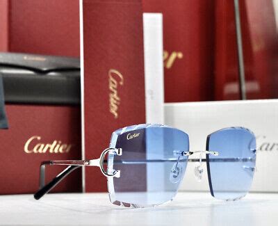 cartier transition glasses|rimless big c Cartier glasses.